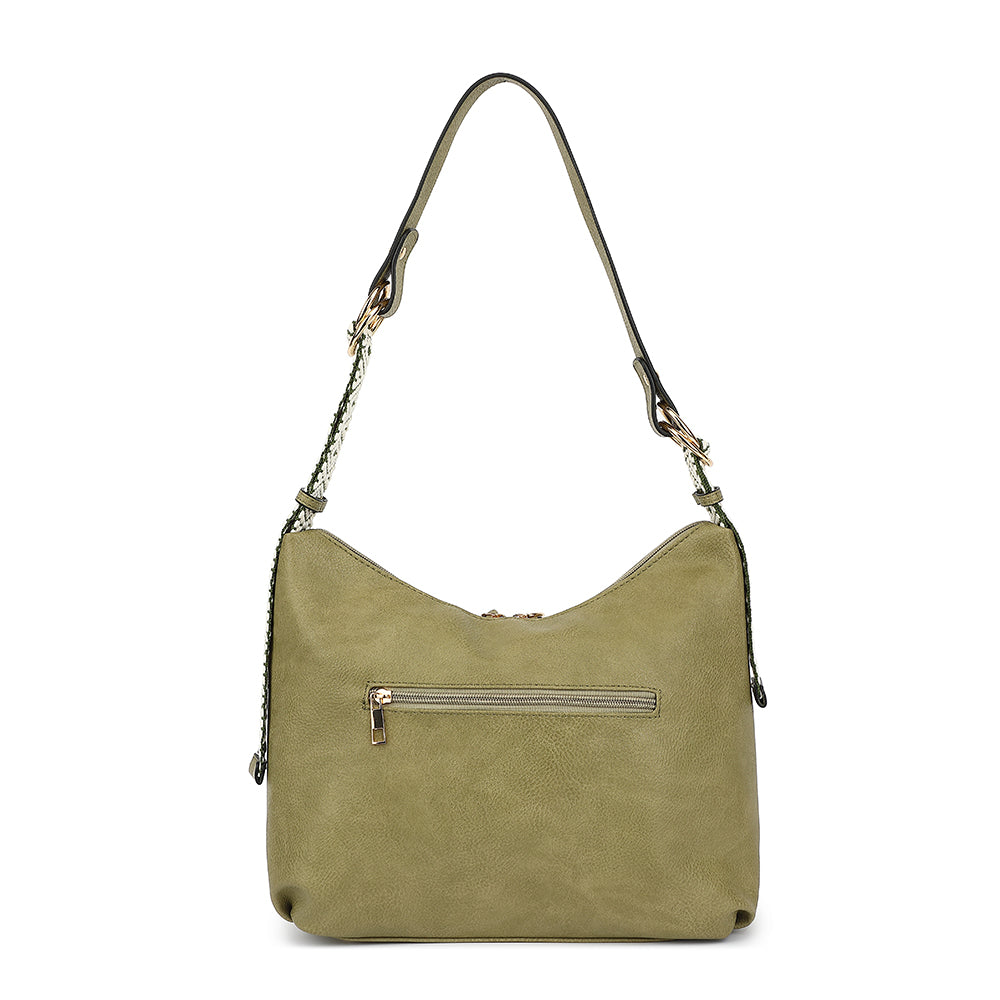 GUITAR STRAP HOBO WITH ADJUSTABLE SHOULDER STRAP 1851F