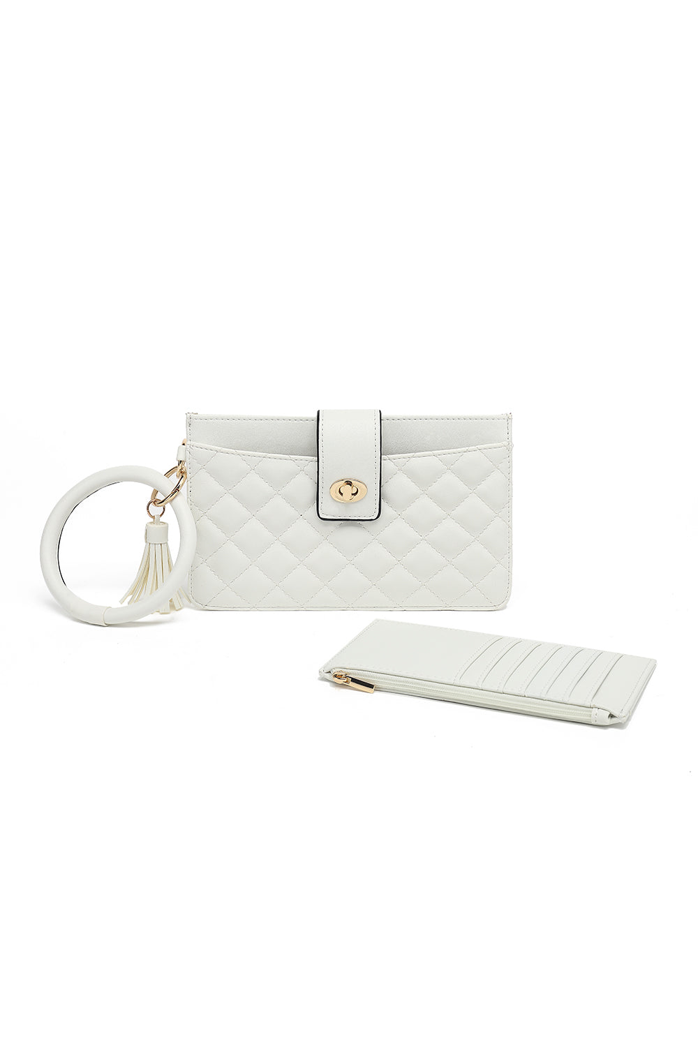 Double Compartment Zip Around Wallet 21609A