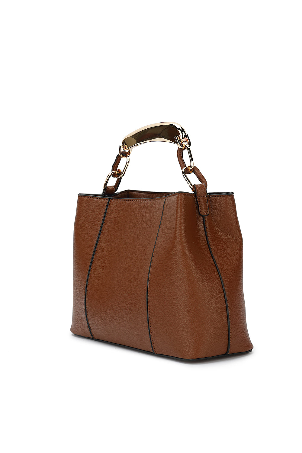 Metal Handle Crossbody