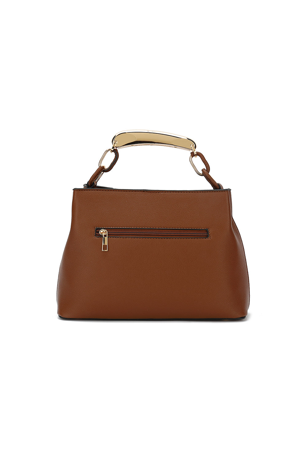 Metal Handle Crossbody