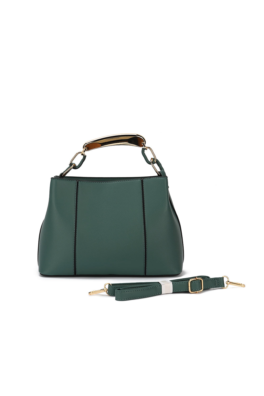Metal Handle Crossbody