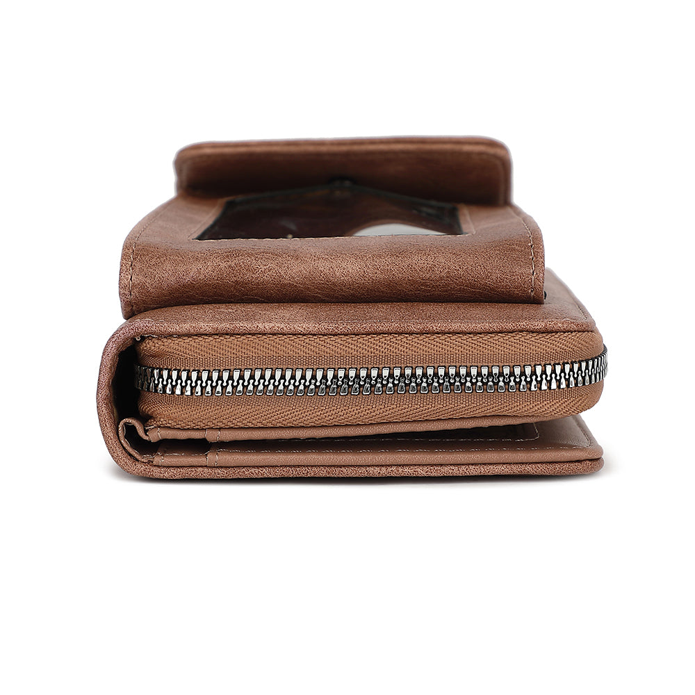Phone Wallet / Wristlet / Crossbody with Tech Windows 22705A
