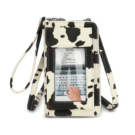 Phone Wallet / Wristlet / Crossbody with Tech Windows 22705A
