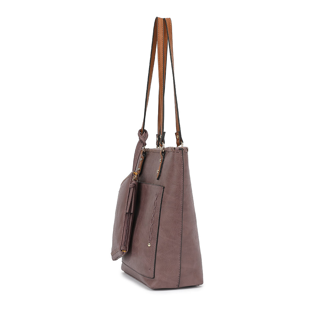 2-In-1 Whipstitch Tote 23502C
