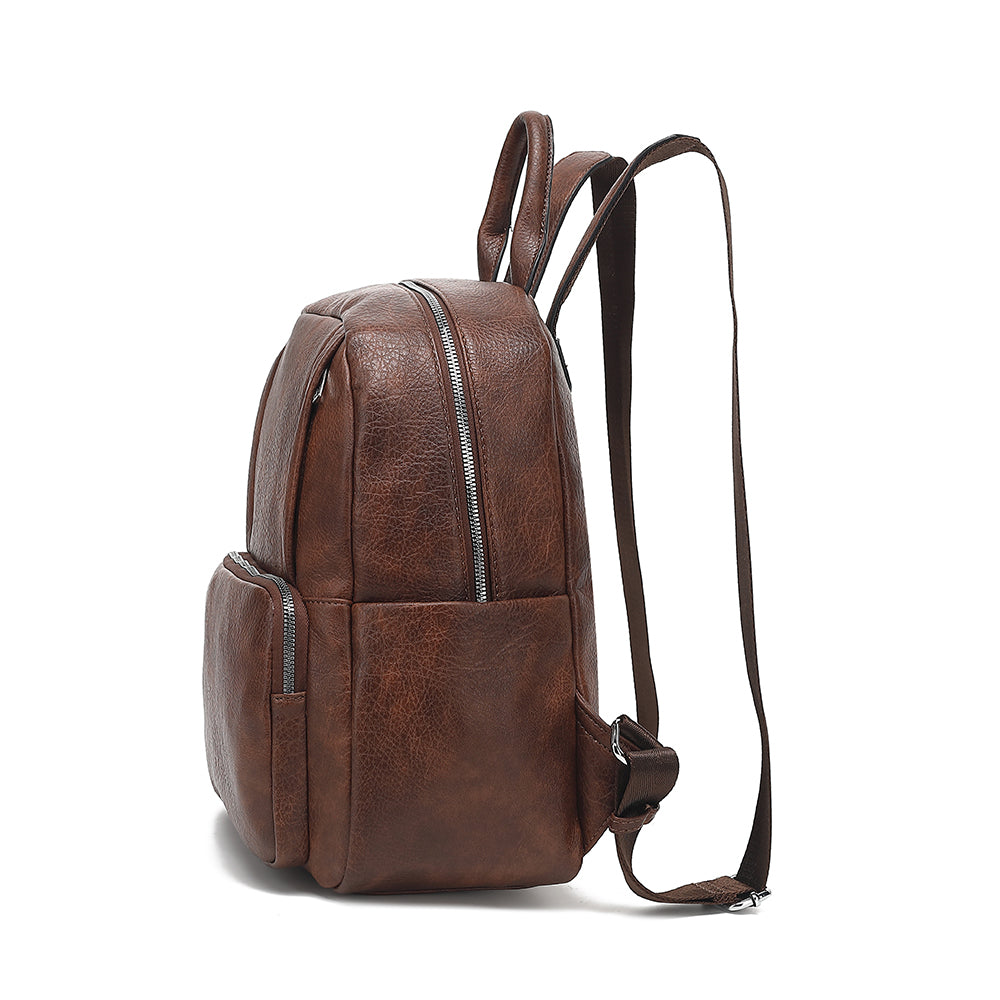 Large Backpack With Front And Side Pockets 23592