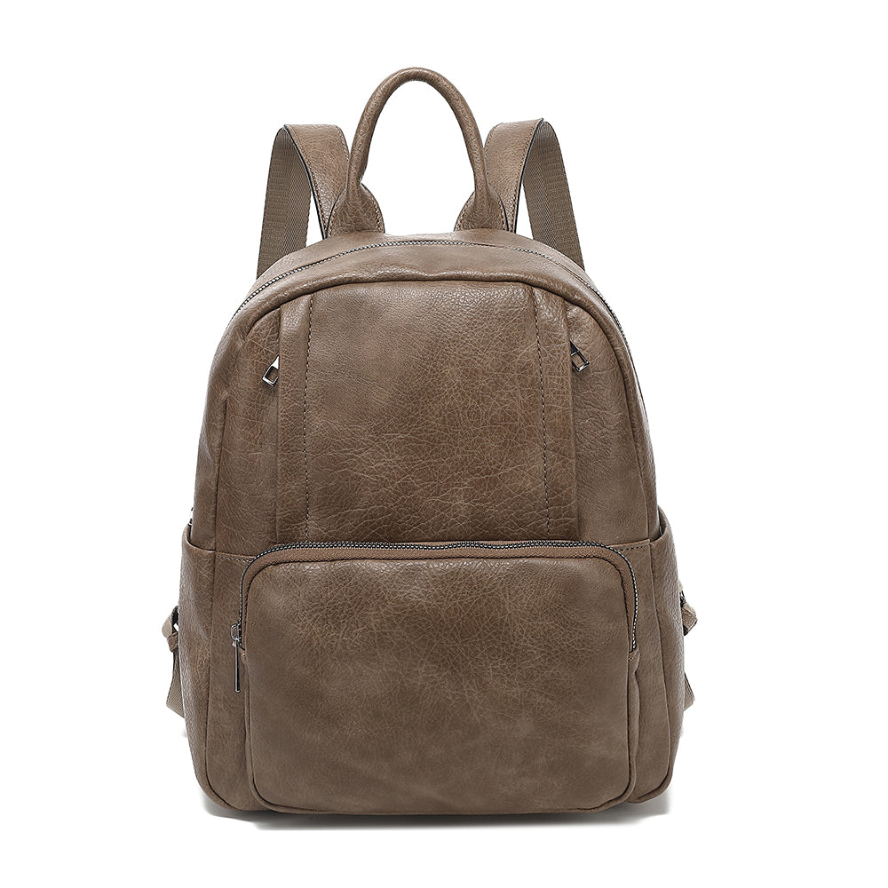 Large Backpack With Front And Side Pockets 23592