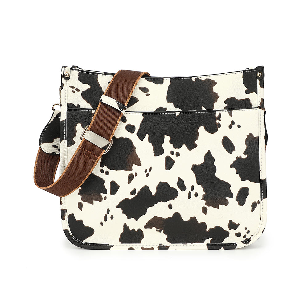 Cow Print Hobo 23614