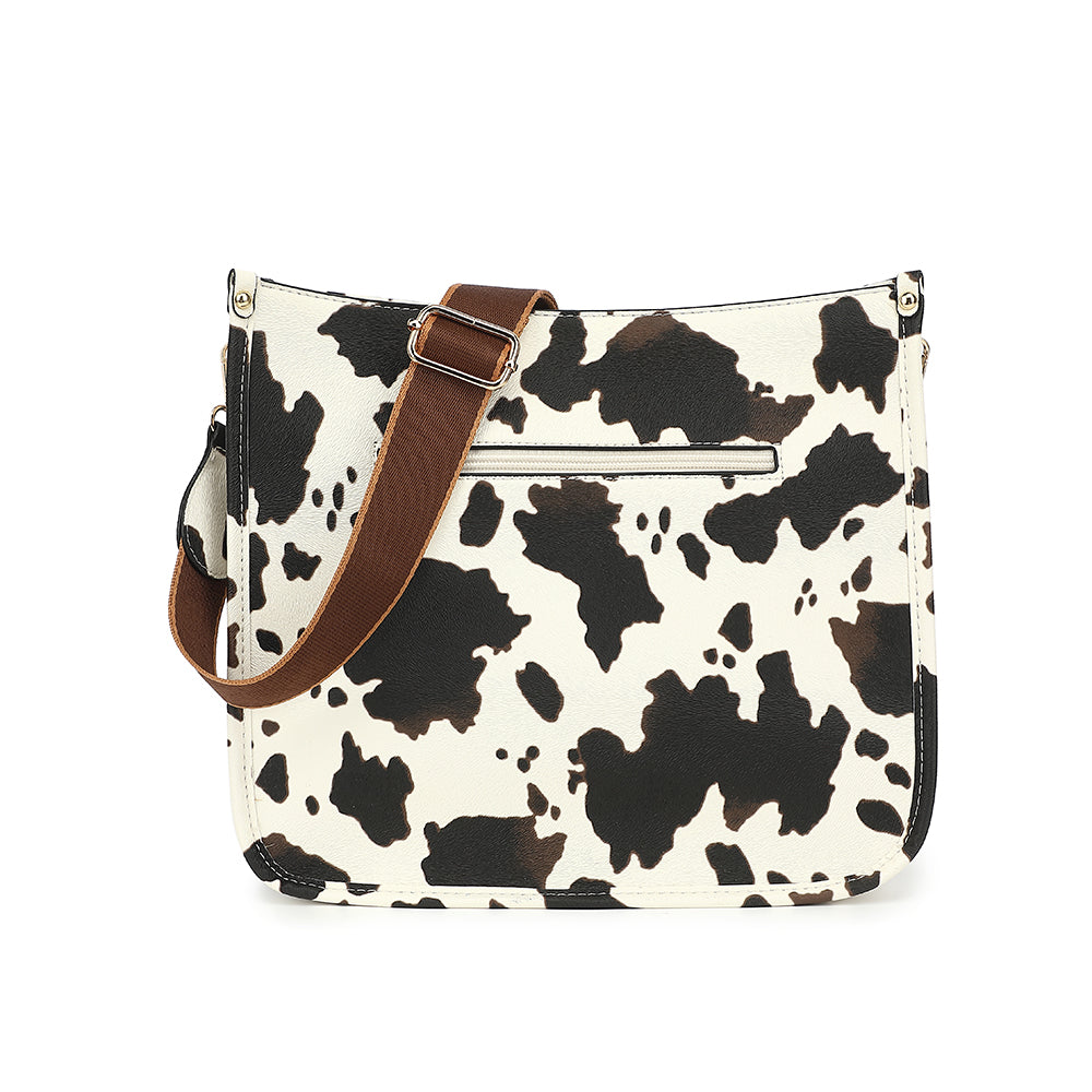 Cow Print Hobo 23614