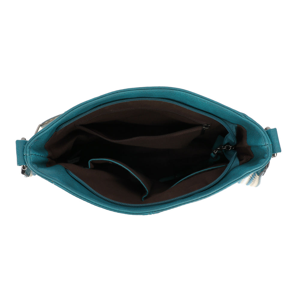CROSSBODY WITH ZIP POCKETS 23709C