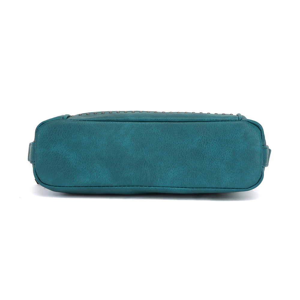 CROSSBODY WITH ZIP POCKETS 23709C