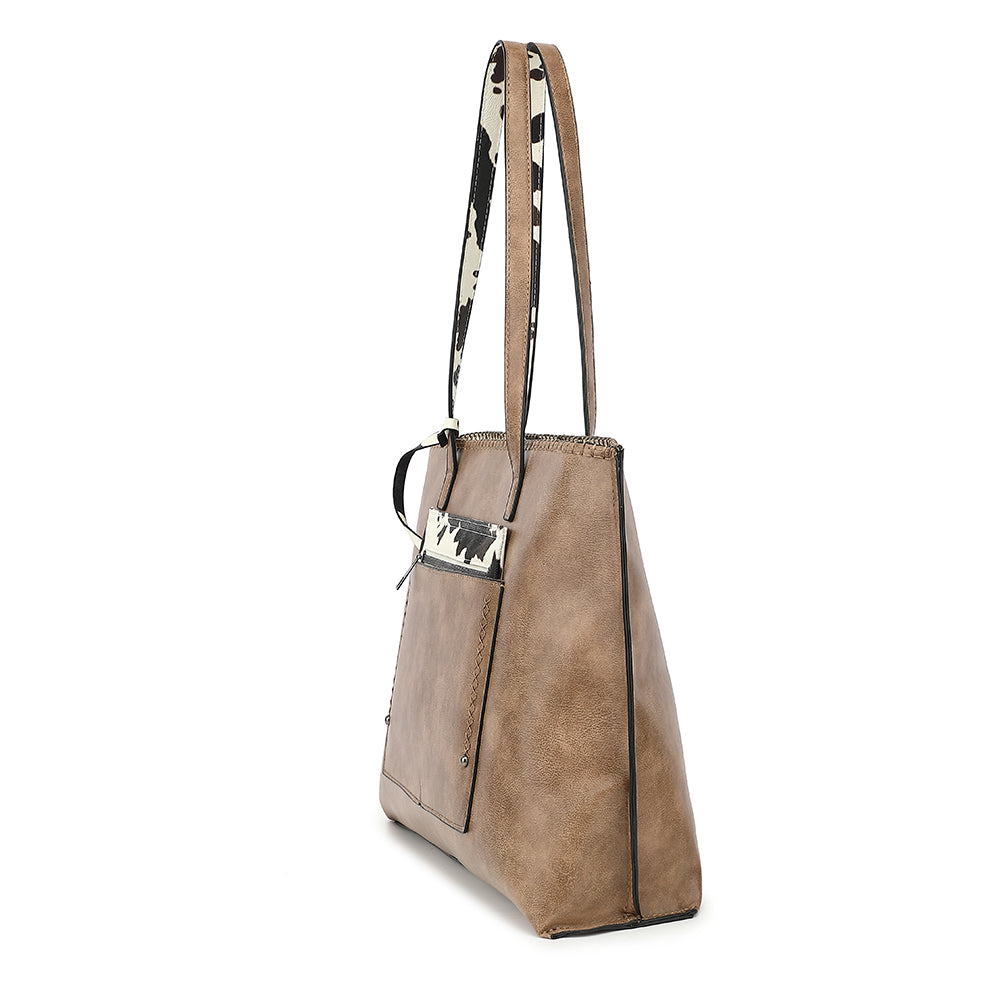 2 IN 1 LARGE TOTE WITH FRONT SLIP PKT 24775