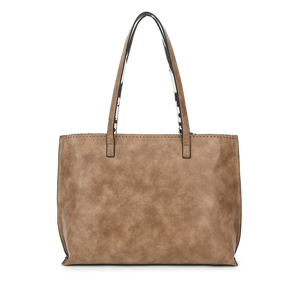 2 IN 1 LARGE TOTE WITH FRONT SLIP PKT 24775