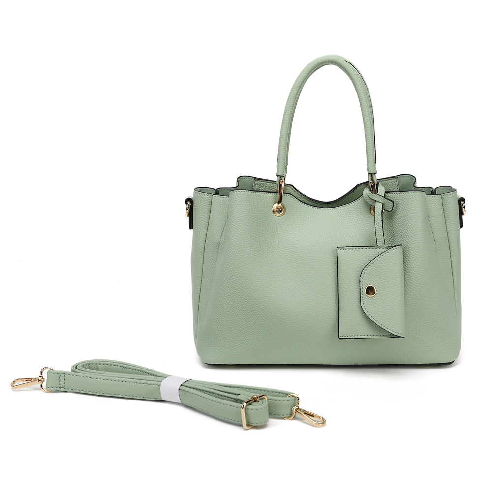 3X COMPARTMENTS SATCHEL WITH HANGOFF 24782
