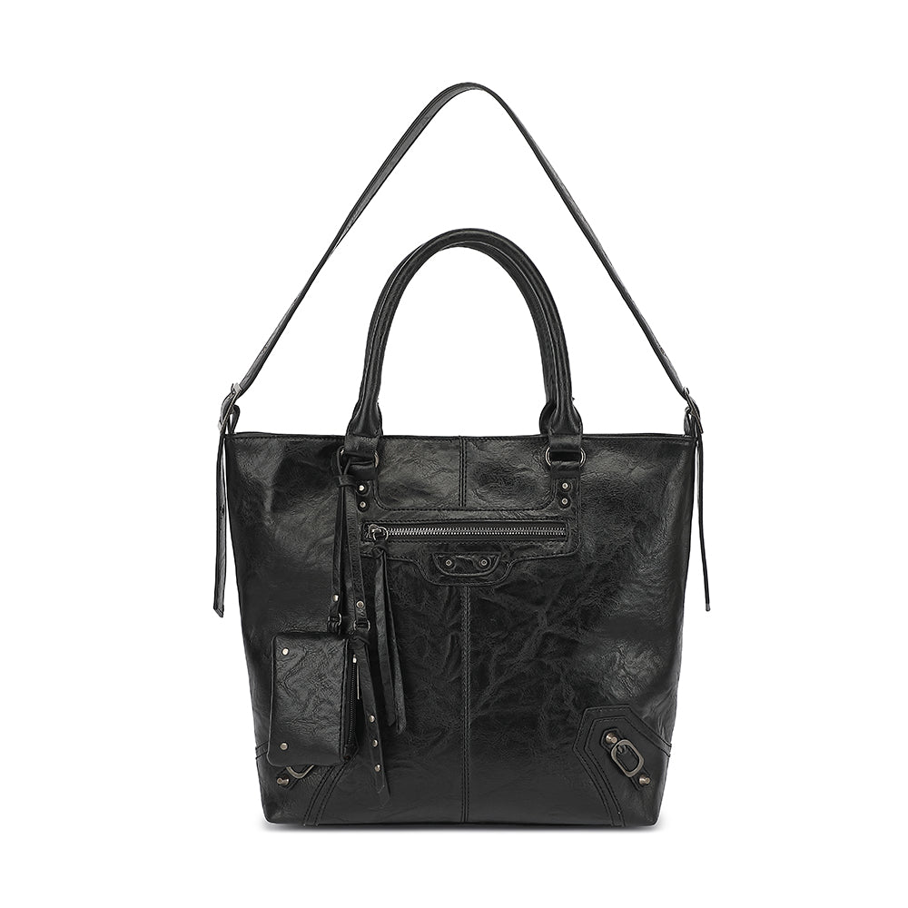 REMOVABLE STRAP CROSSBODY HOBO WITH FRONT ZIP POCKET 24802