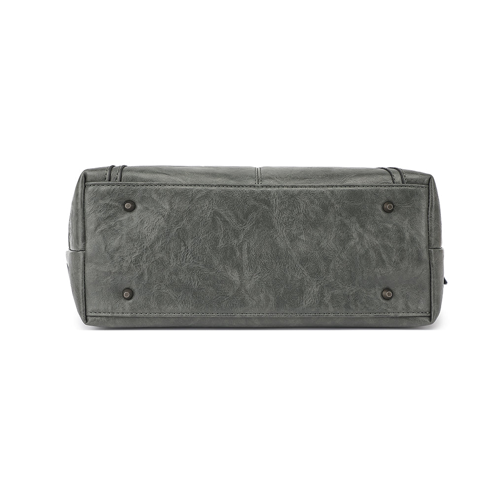 REMOVABLE STRAP CROSSBODY HOBO WITH FRONT ZIP POCKET 24802