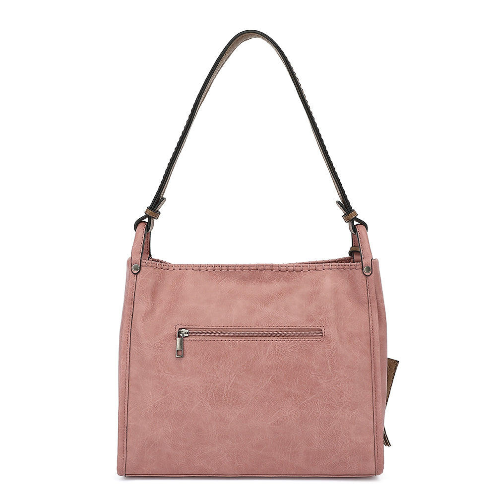 HOBO WITH STITCHING DETAIL AND COIN POUCH 24803A
