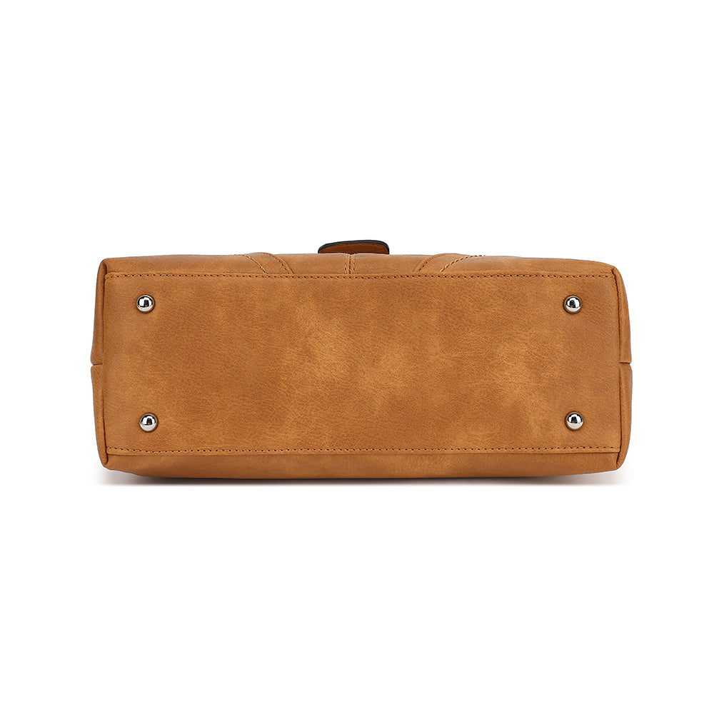 SLOUCHY HOBO WITH BUCKLE TAB OVER 24809