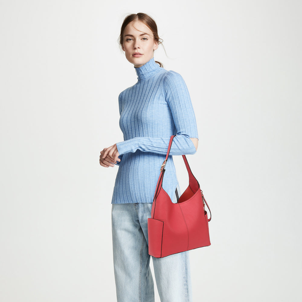 LARGE N/S HOBO WITH CHARM 24882