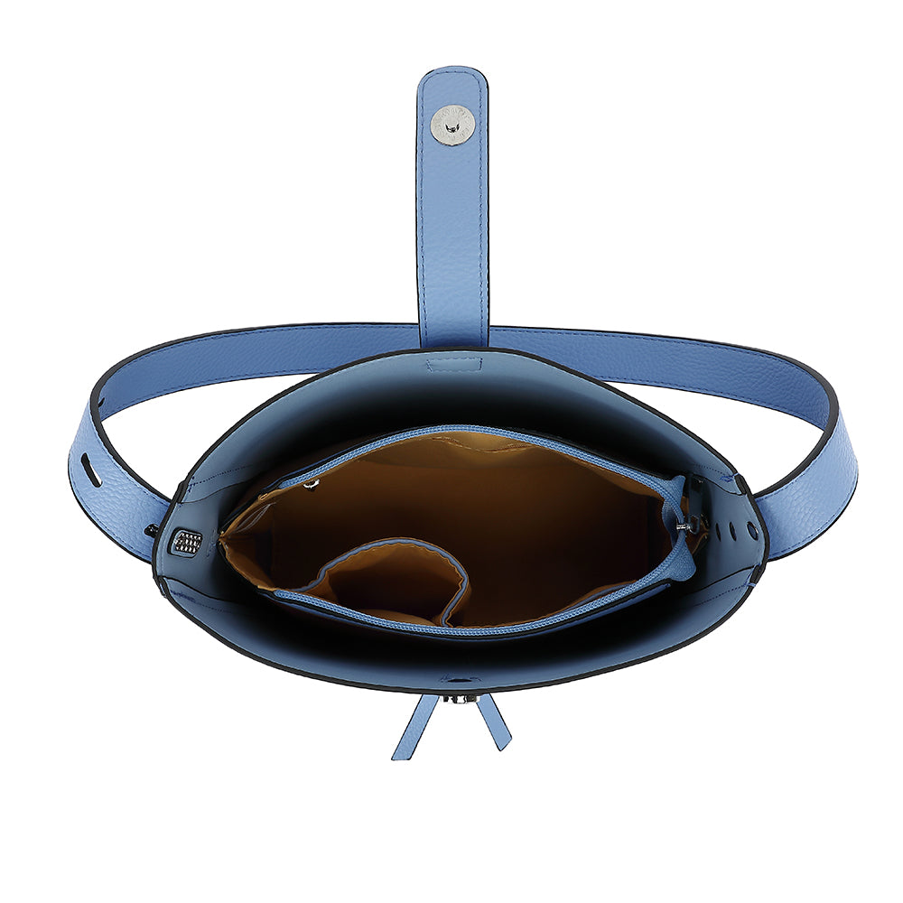 TRIPLE COMPARTMENT HOBO WITH LOCK HW 24912