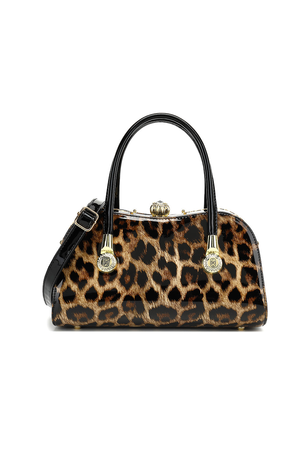 Frame Satchel Patent Leather