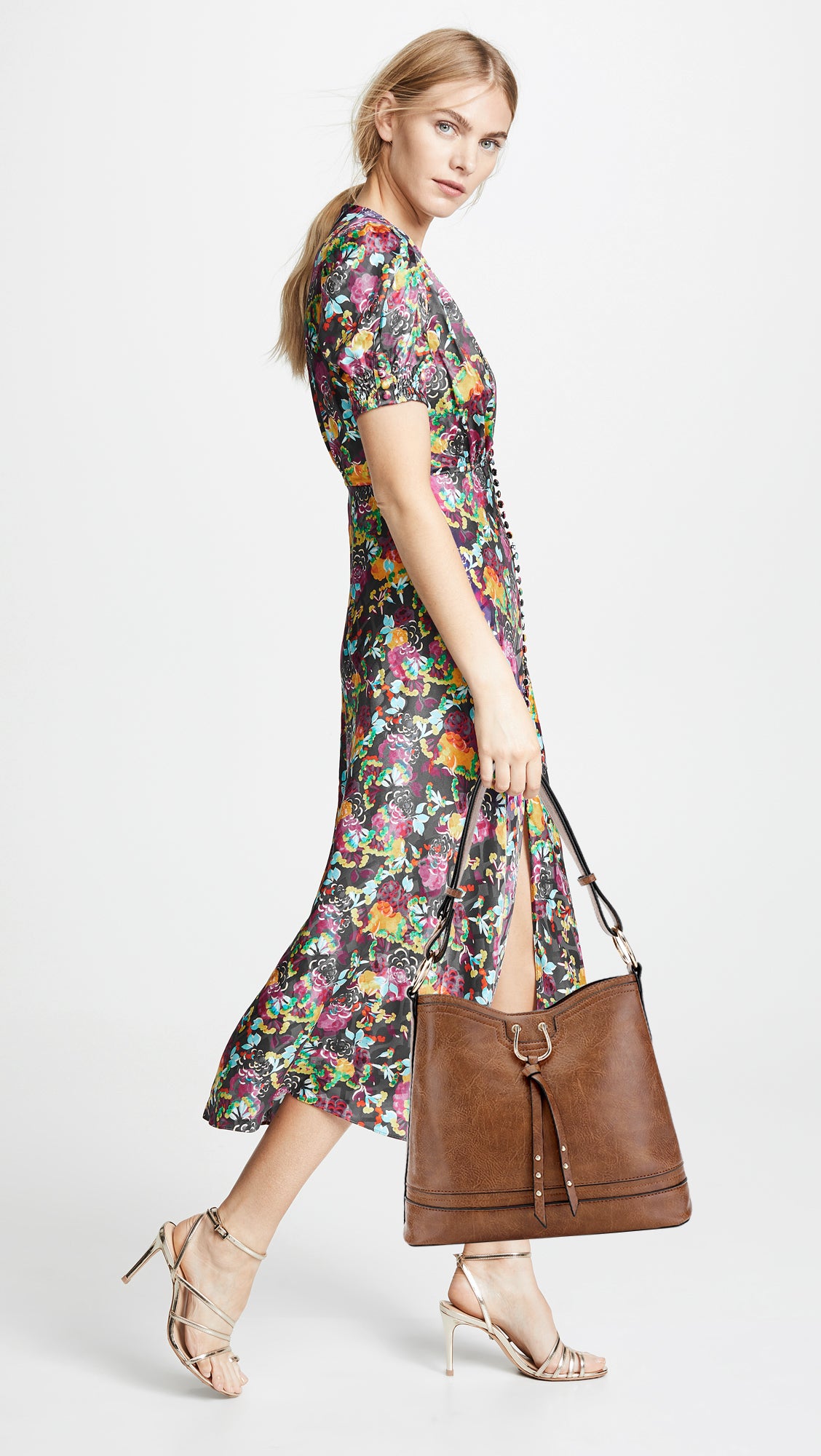 TRIPLE COMPARTMENT CONVERTIBLE HOBO 9546