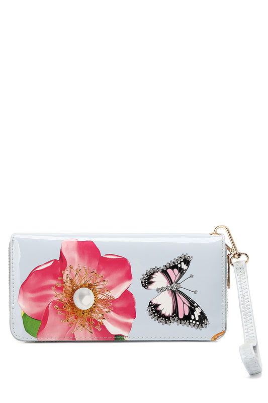 Patent Leather Wallet 077