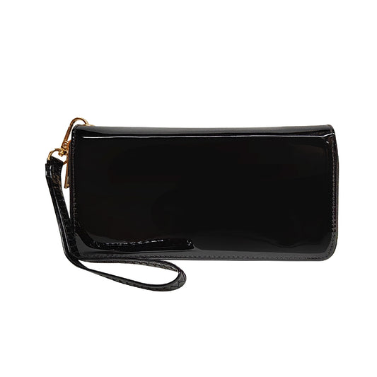 Patent Double Zip Around Wallet 078P