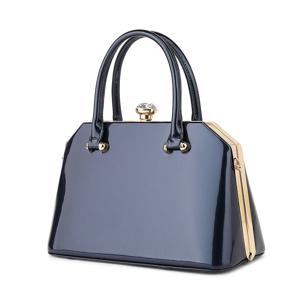 Double Handle Frame Satchel