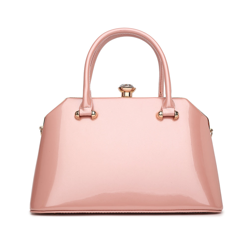 Double Handle Frame Satchel