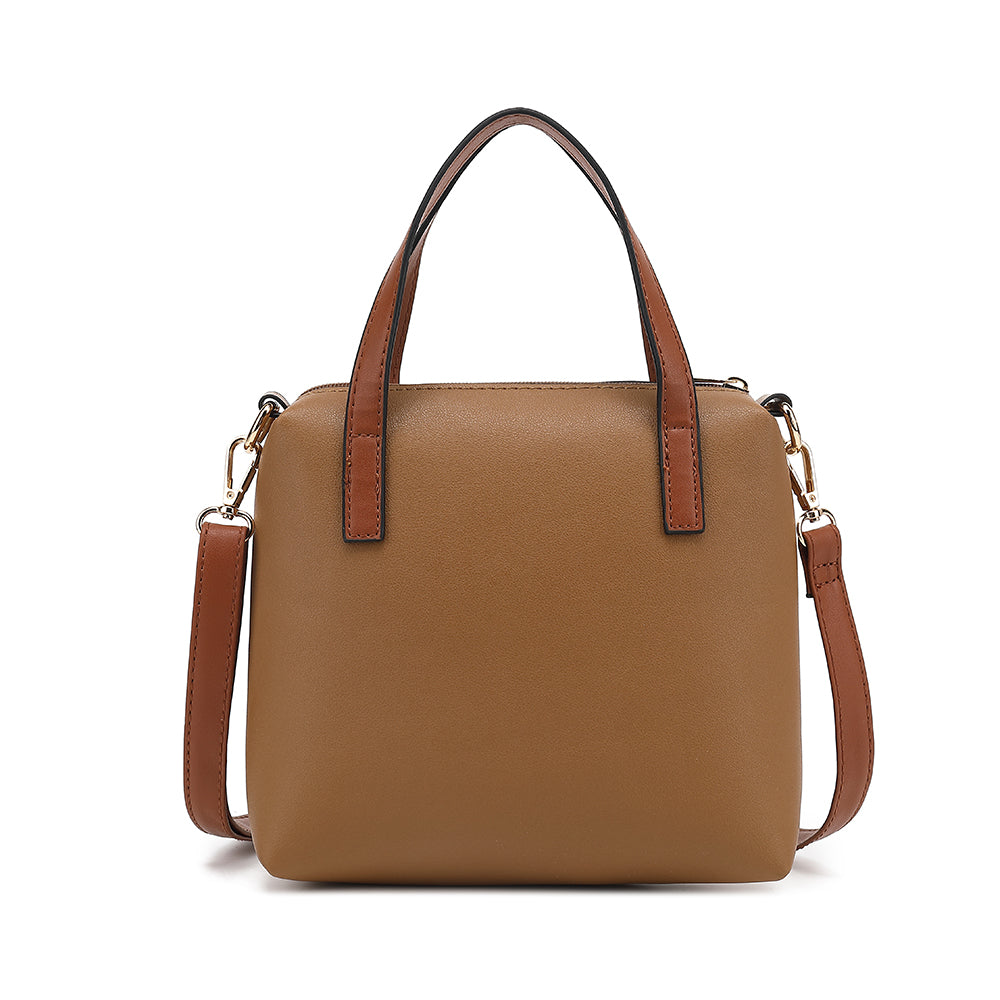 Double Handle Satchel Crossbody