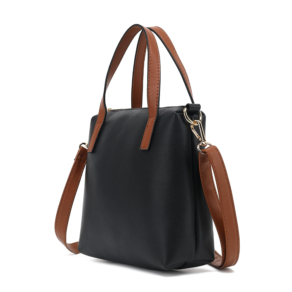 Double Handle Satchel Crossbody