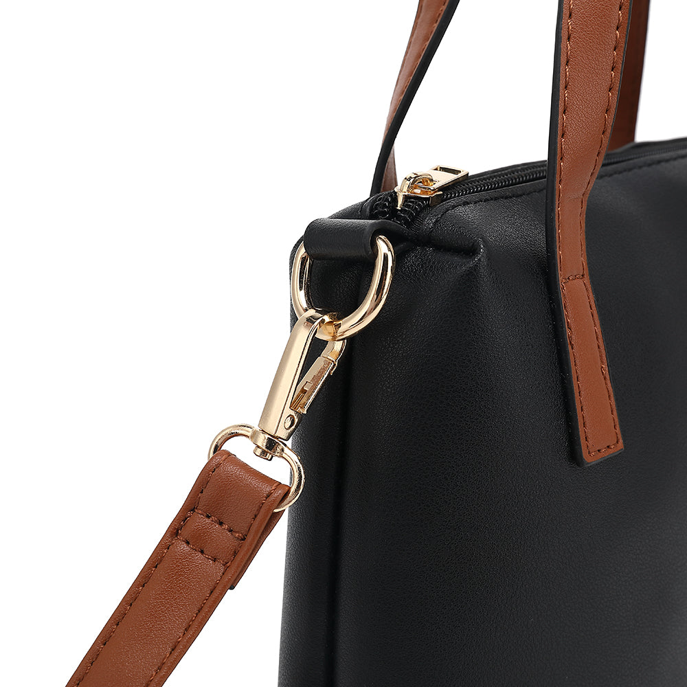 Double Handle Satchel Crossbody