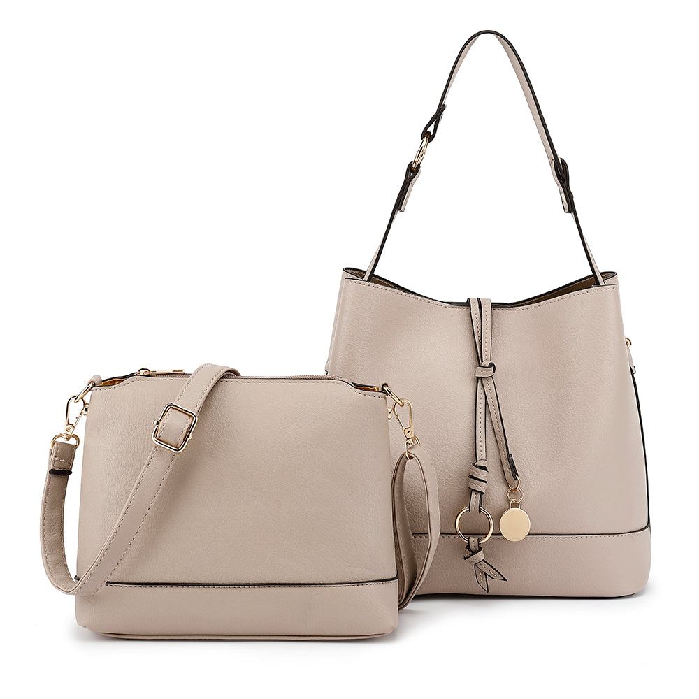 2 in 1 Hobo with Crossbody Bag