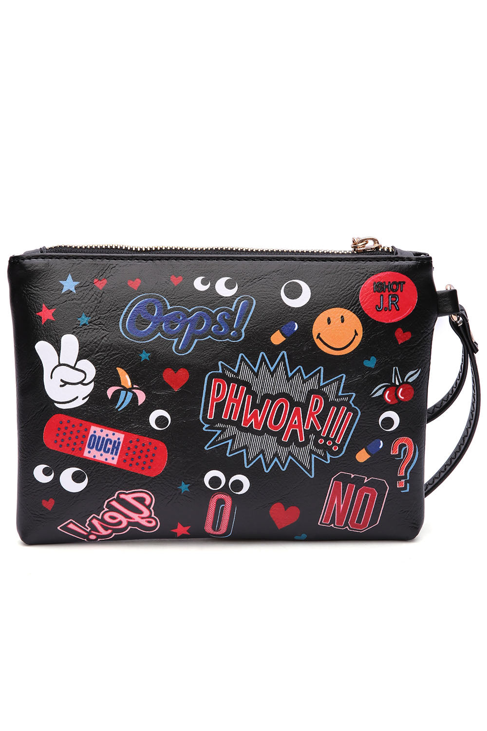 Cartoon Small Wallet with Wrist Strap