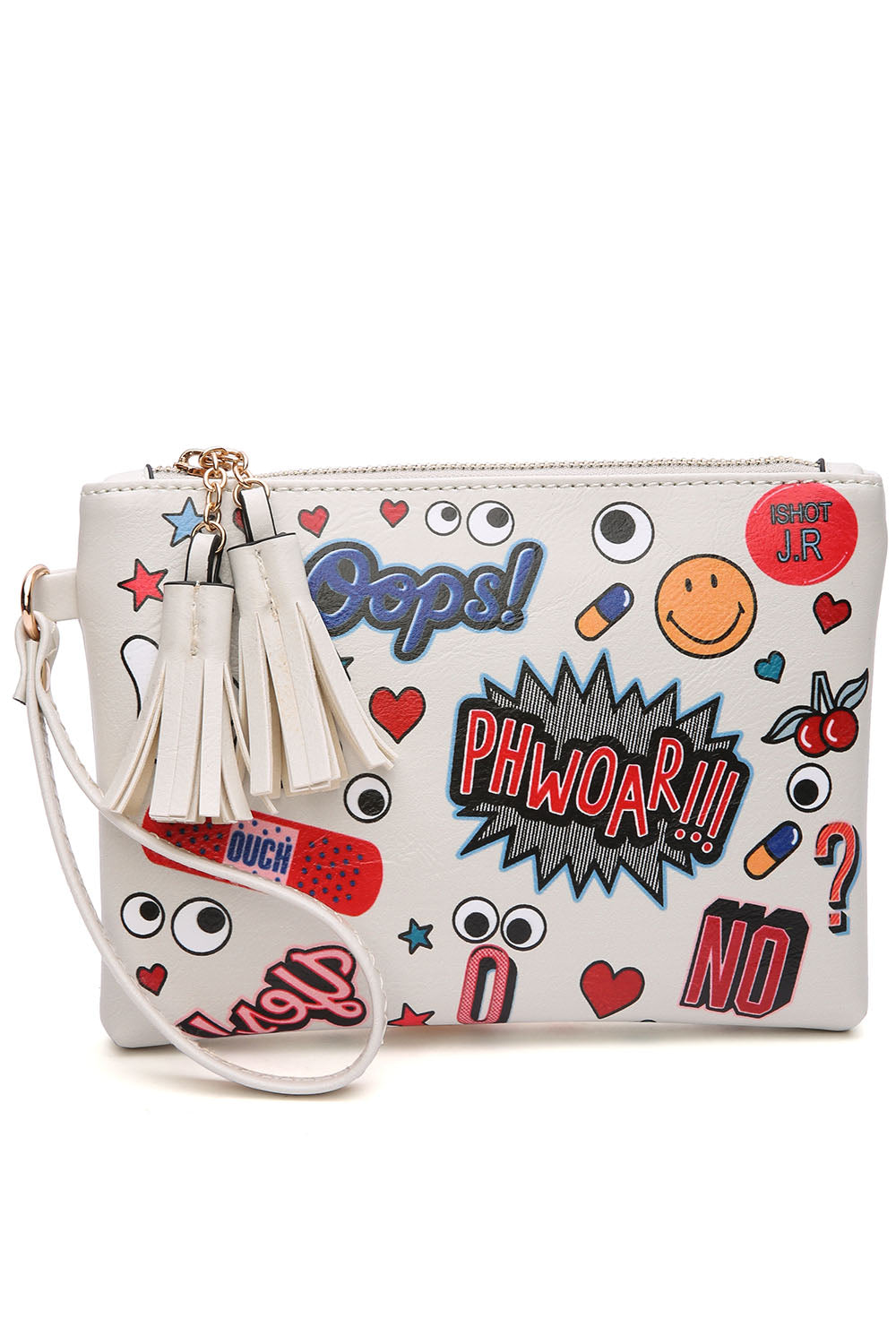 Cartoon Small Wallet with Wrist Strap 17067