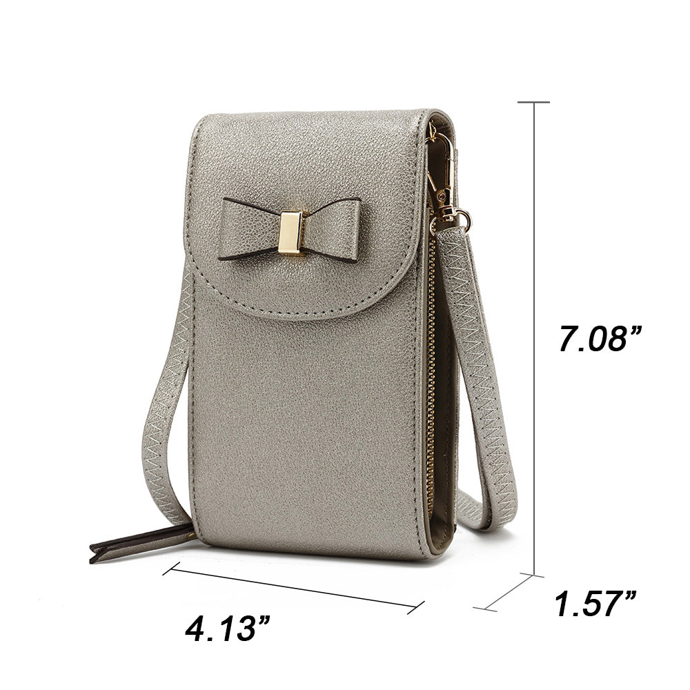 Triple Compartment Wos With Bow Detail