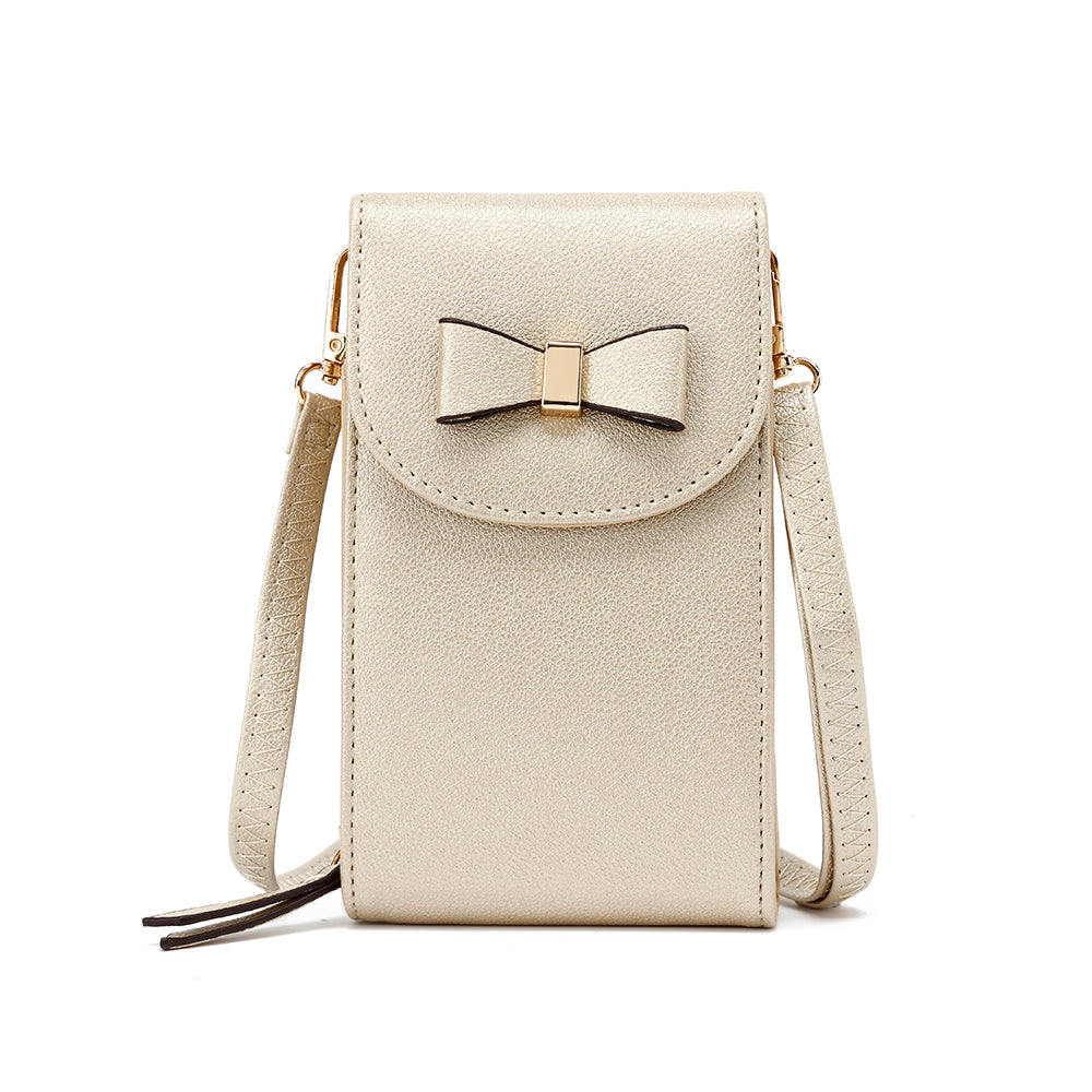 Triple Compartment Wos With Bow Detail