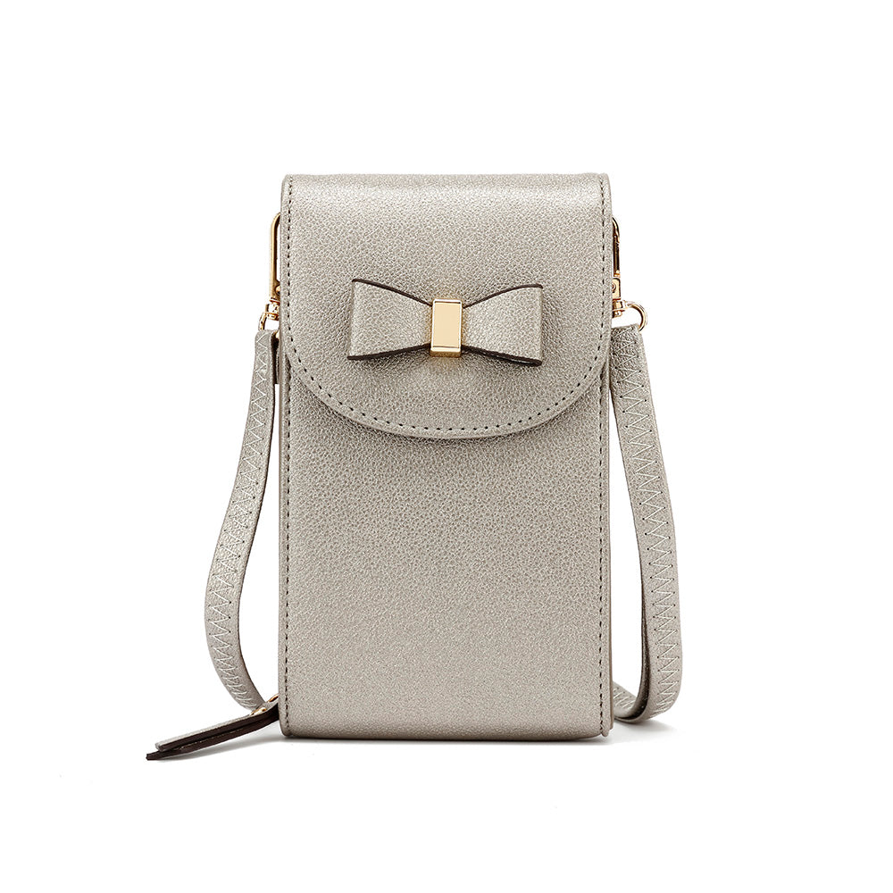 Triple Compartment Wos With Bow Detail