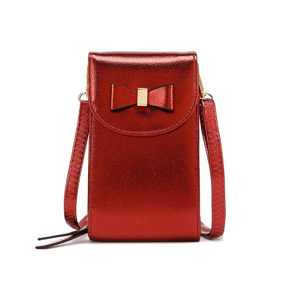 Triple Compartment Wos With Bow Detail