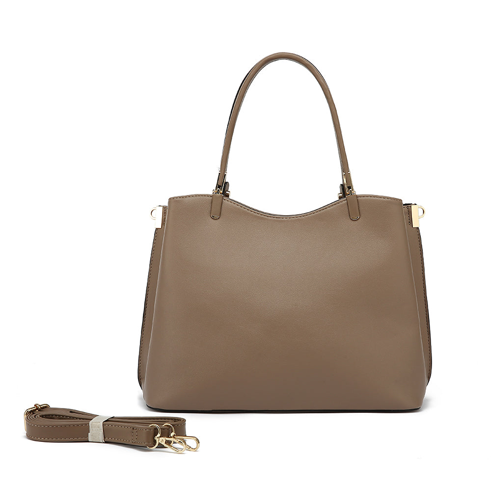 Double Handle Multi Compartment Satchel