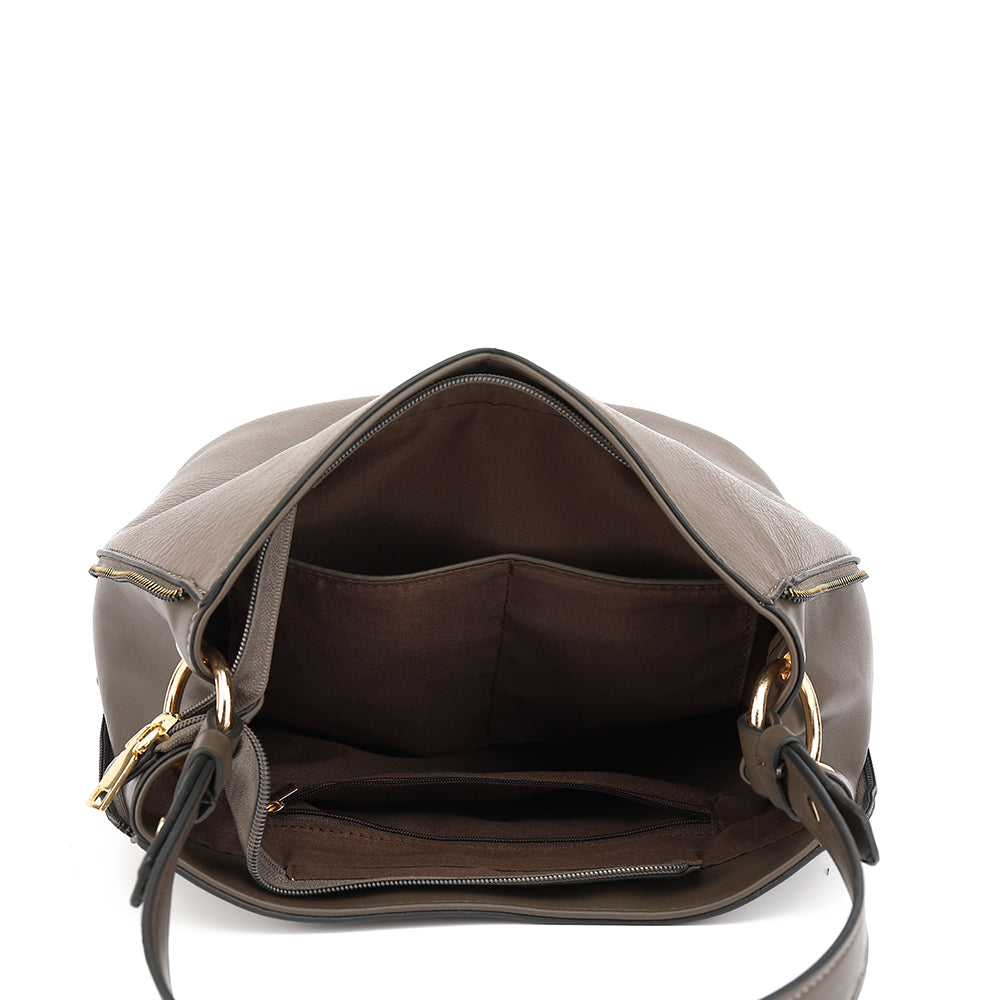 Extendable Satchel With Detachable Crossbody Strap