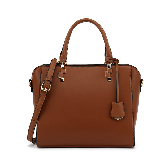 Satchel With Detachable Shoulder Strap 21412