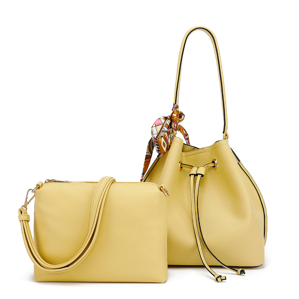 2 in 1 Hobo with Scarf Detail 21604