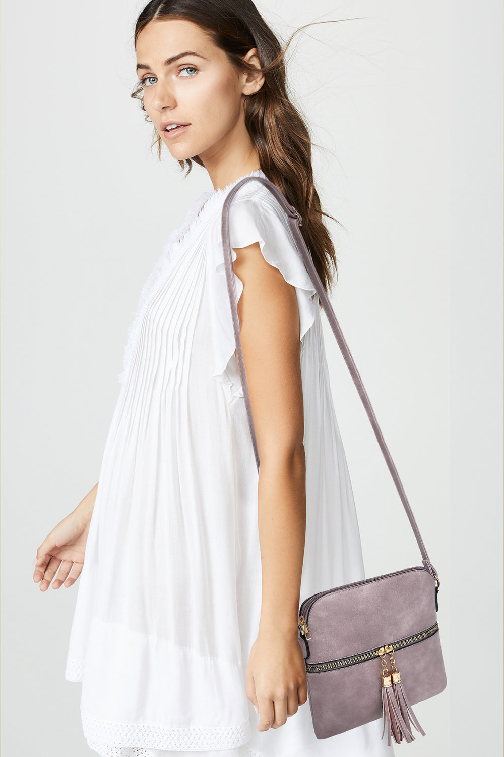 Pancake Dome Crossbody