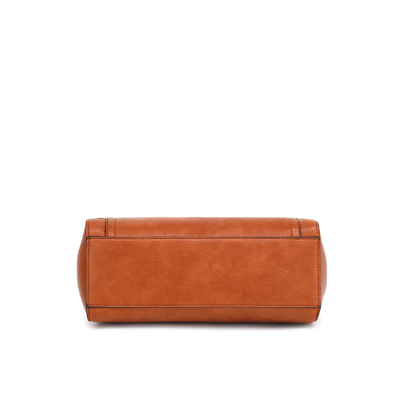 Double Handle Multi Compartment Satchel
