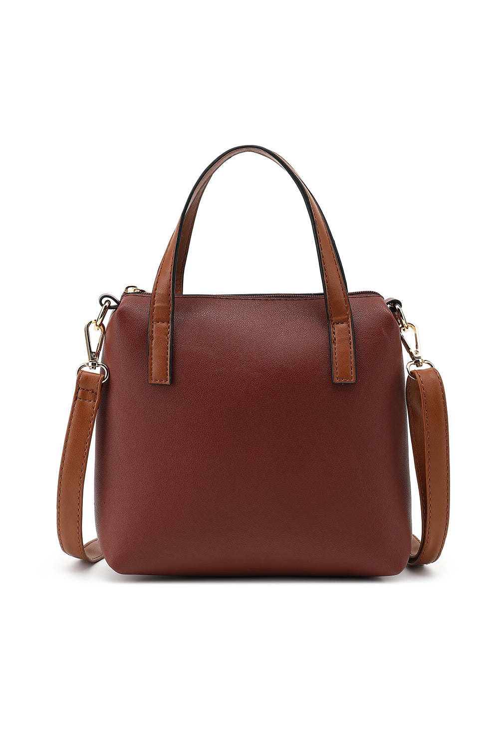 Double Handle Satchel Crossbody