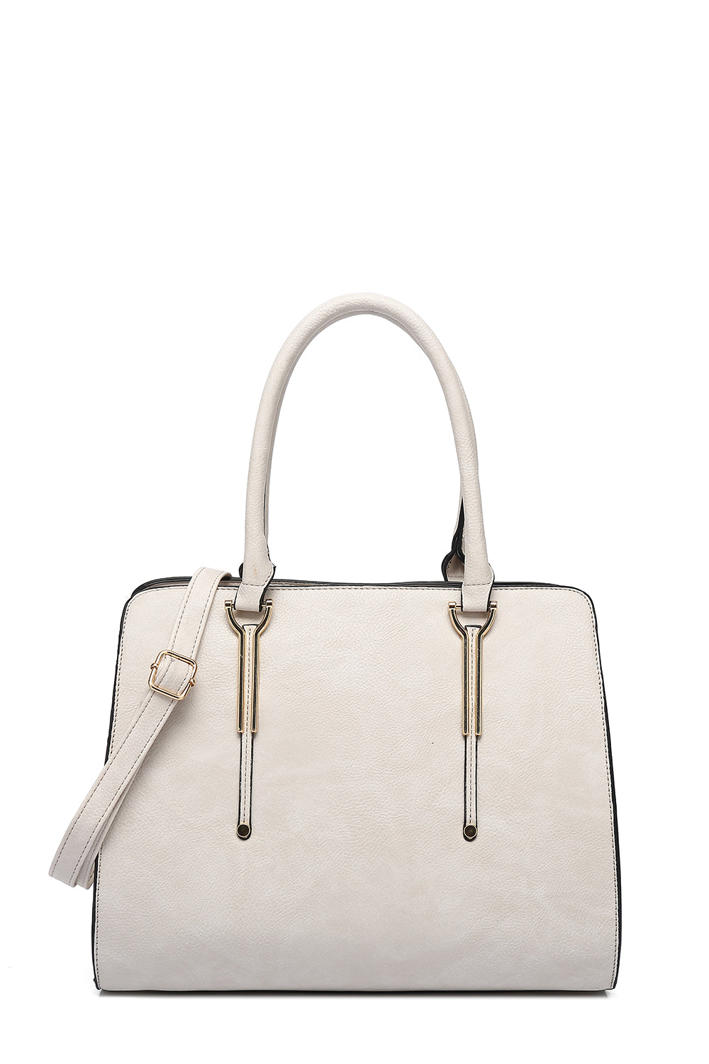 Structured Double Handle Tote 9521