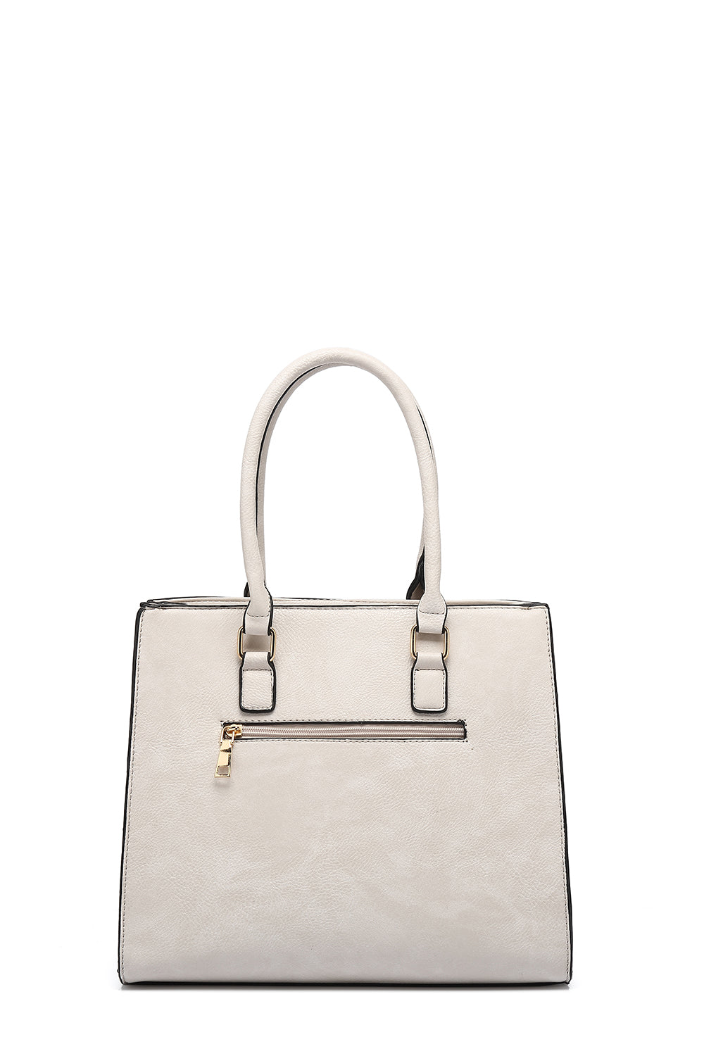 Structured Double Handle Tote 9525