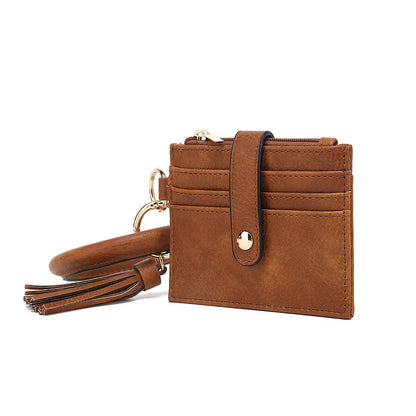 Wristband Bracelet Keychain Pocket Credit Card Holder 11442