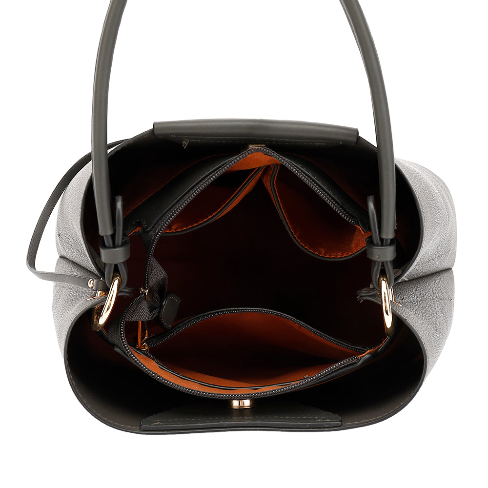 Shoulder Bag With Detachable Crossbody Strap 21575